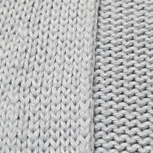 Elie Tahari Women’s Cardigan M Light Blue Knit Button Sweater Minimal Soft Luxe - Picture 7 of 14